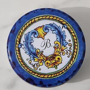 3/$25 Vintage Brighton Small Round Jewelry Tin – Decorative Collectible Storage